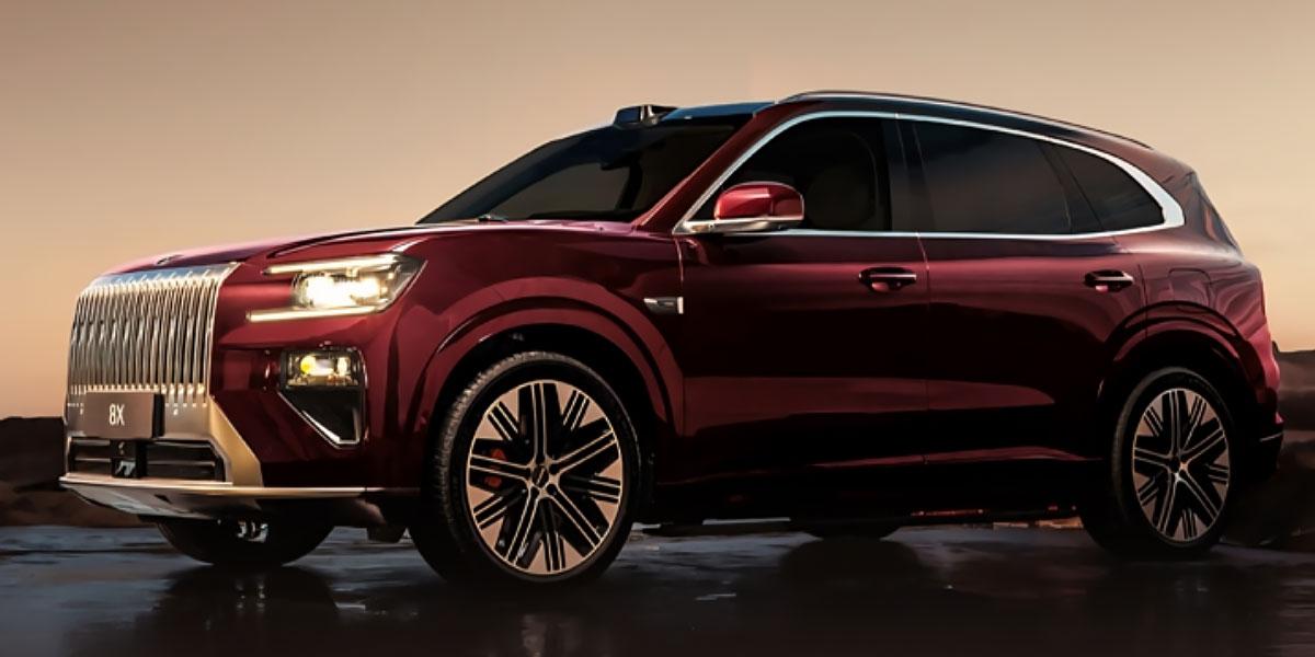 Zeekr 8X: Ansicht von links