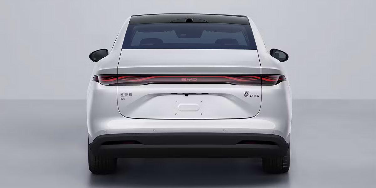 BYD Qin Max: Rückansicht
