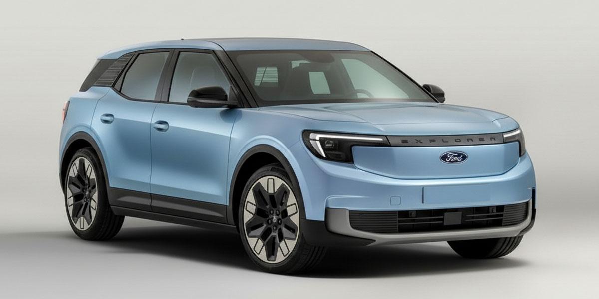 Ford Explorer Extended Range: Ansicht von rechts