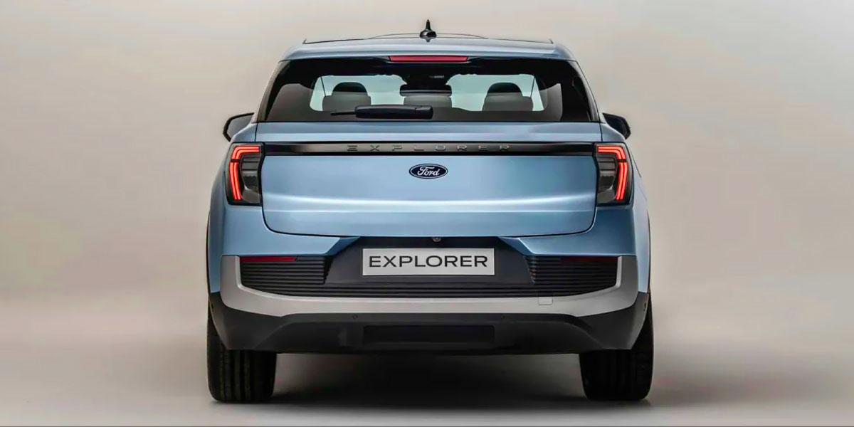 Ford Explorer Extended Range: Rückansicht