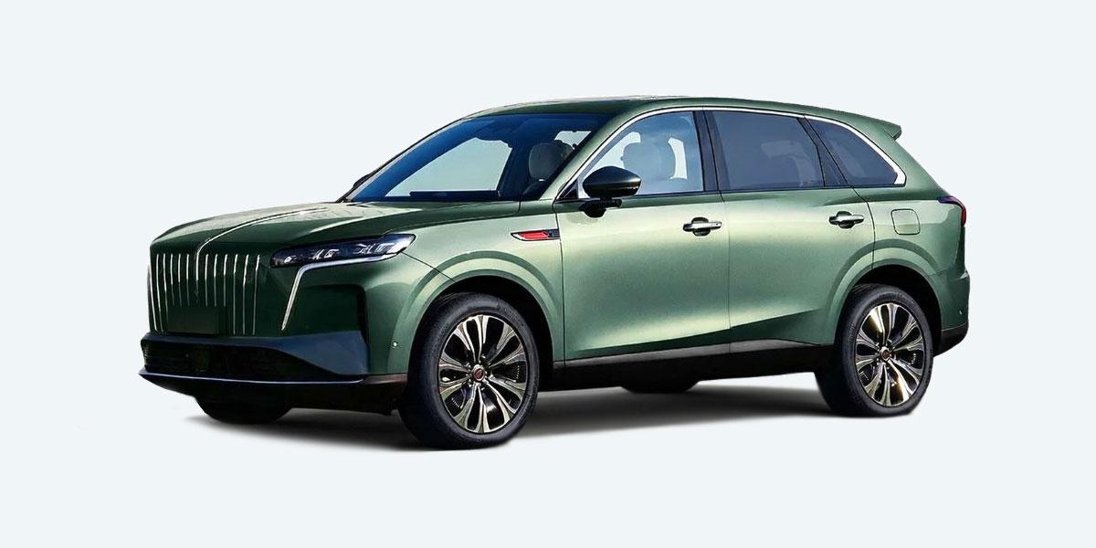 Hongqi HS6: Ansicht von links