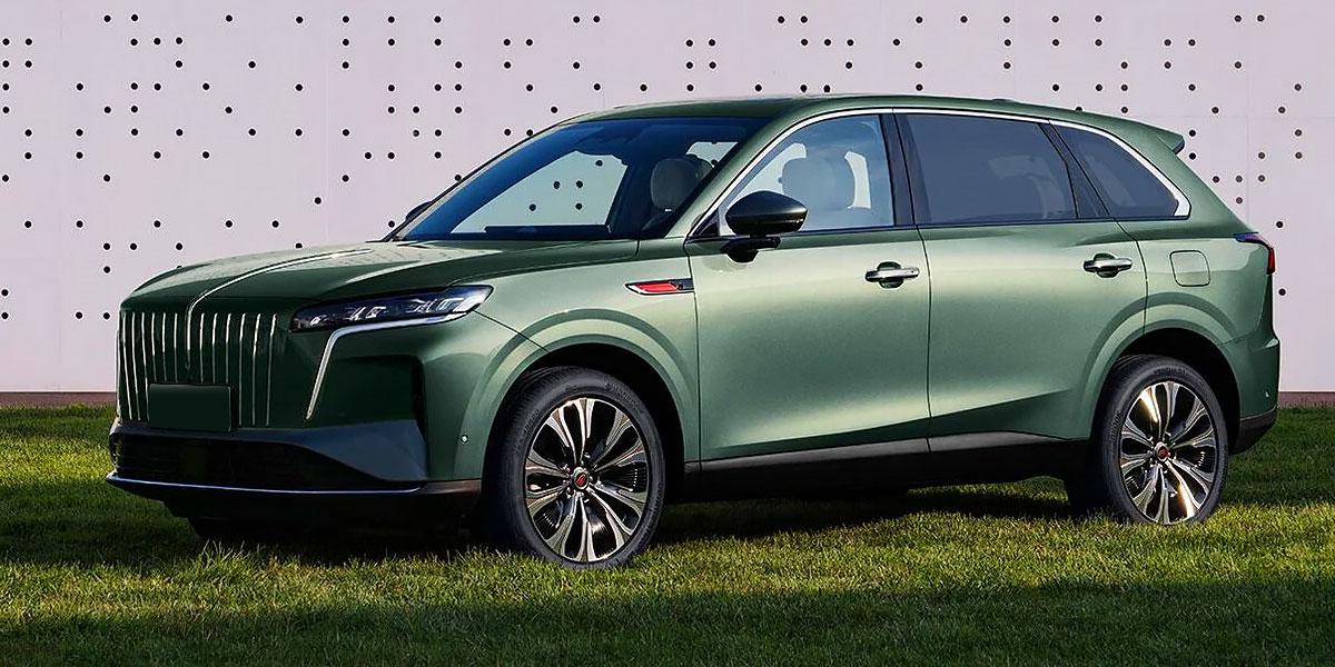 Hongqi HS6: Ansicht von links