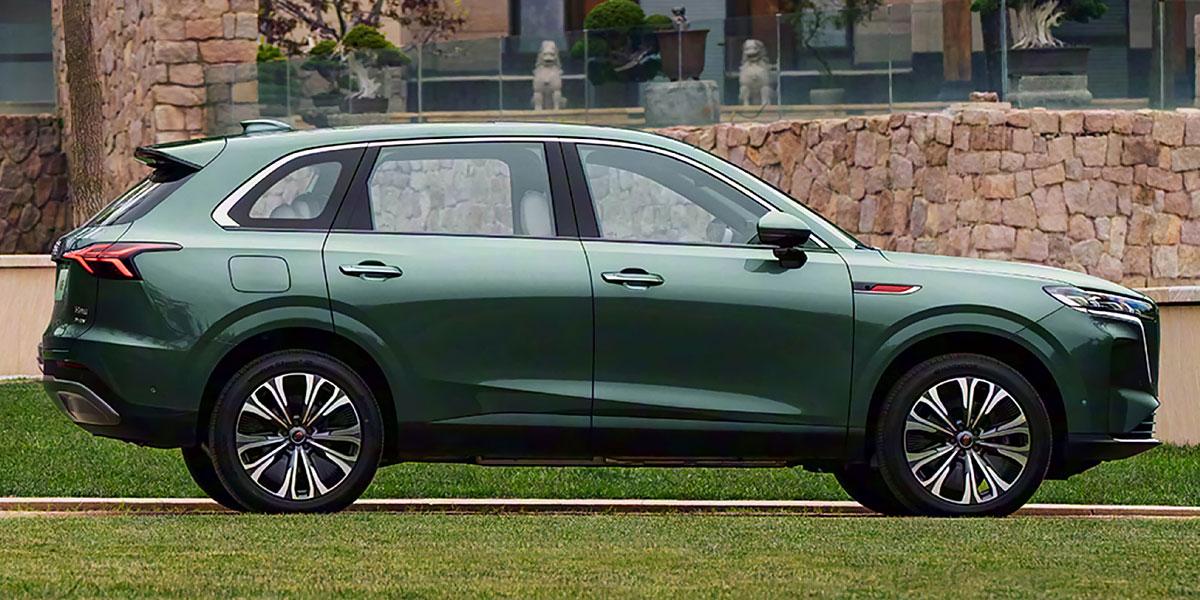 Hongqi HS6: Exterieur-Design