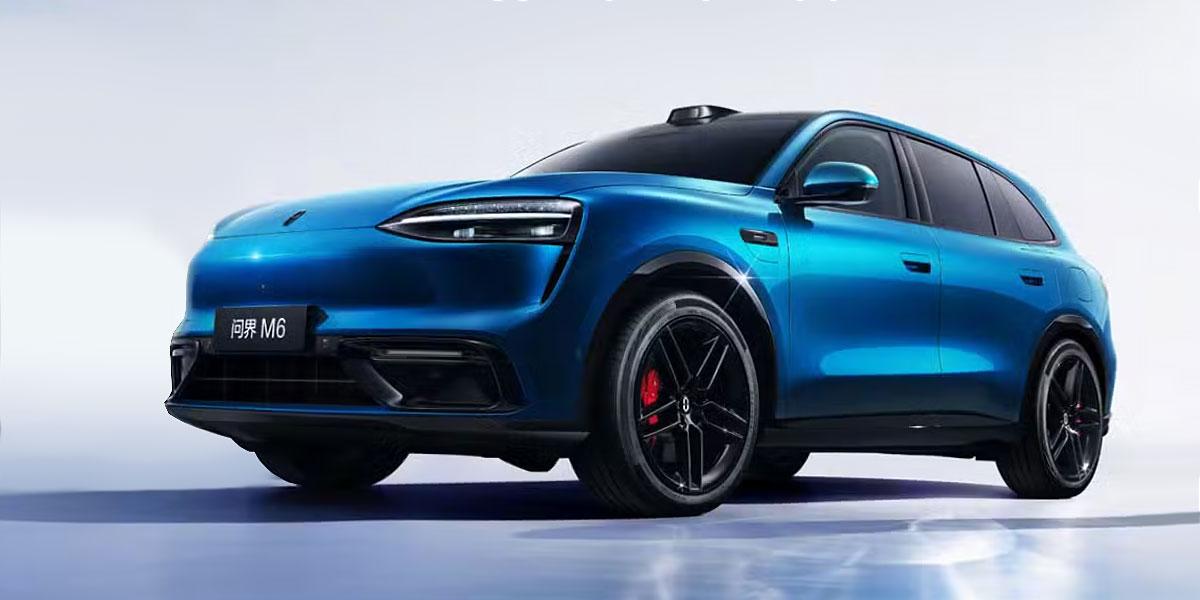 Huawei Aito M6: Ansicht von links