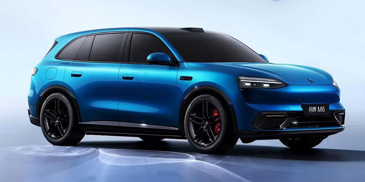 Huawei Aito M6: Ansicht von rechts