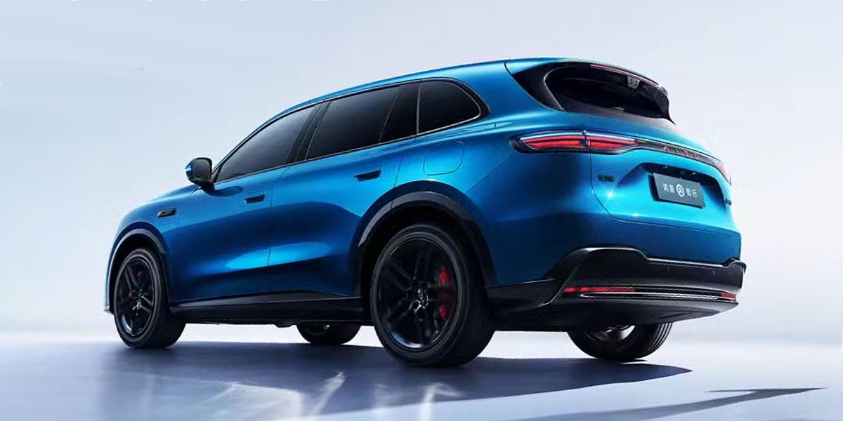 Huawei Aito M6: Rückansicht