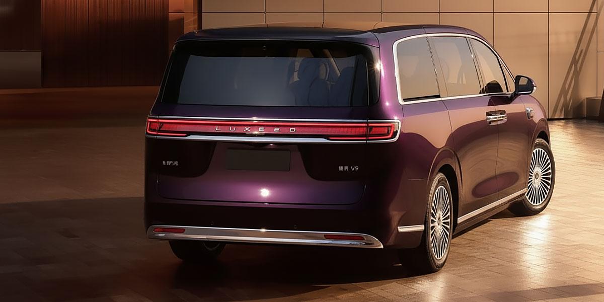 Luxeed V9: Rückansicht