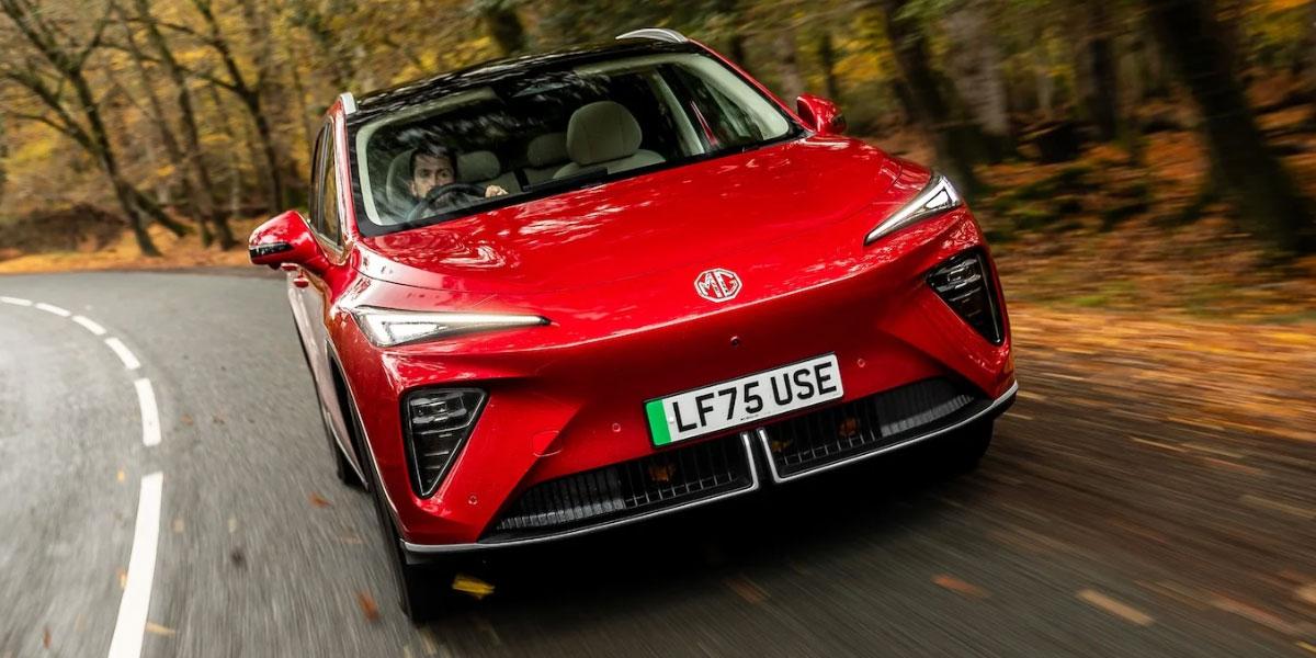 MG MGS6 EV: Vorderansicht