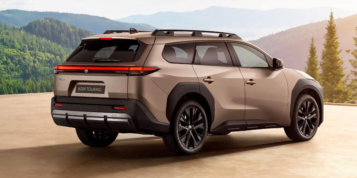 Toyota bZ4X Touring: Rückansicht