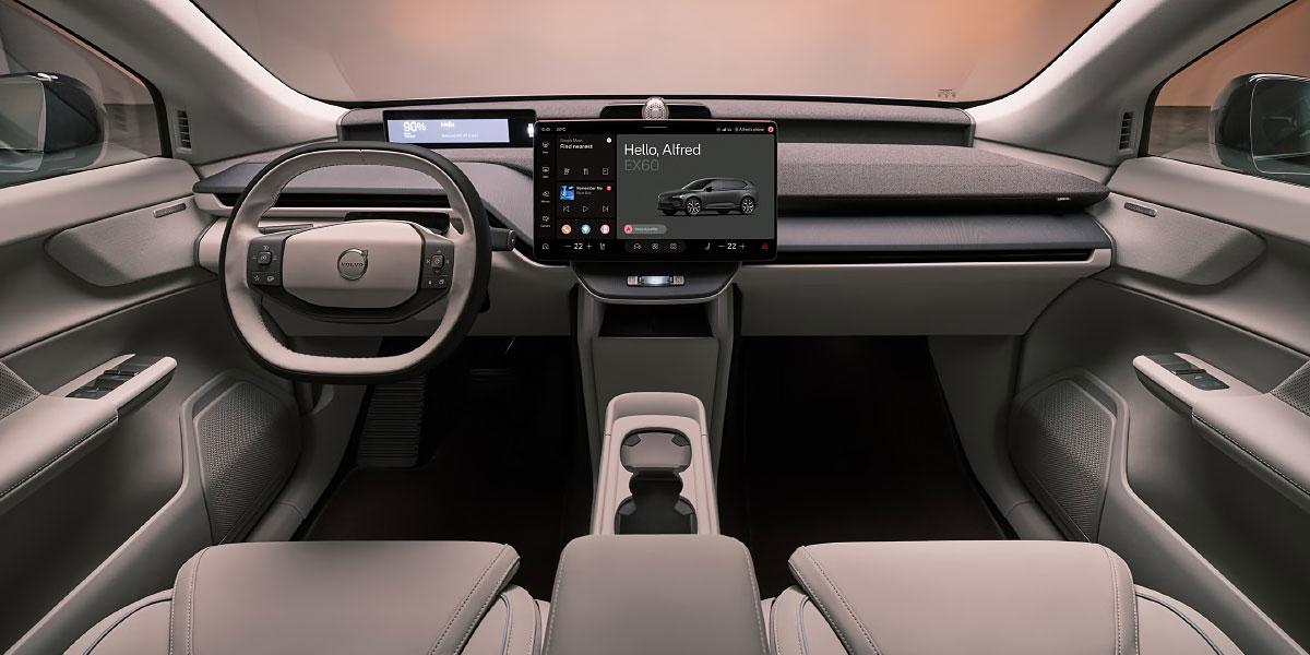 Volvo EX60: Interieur