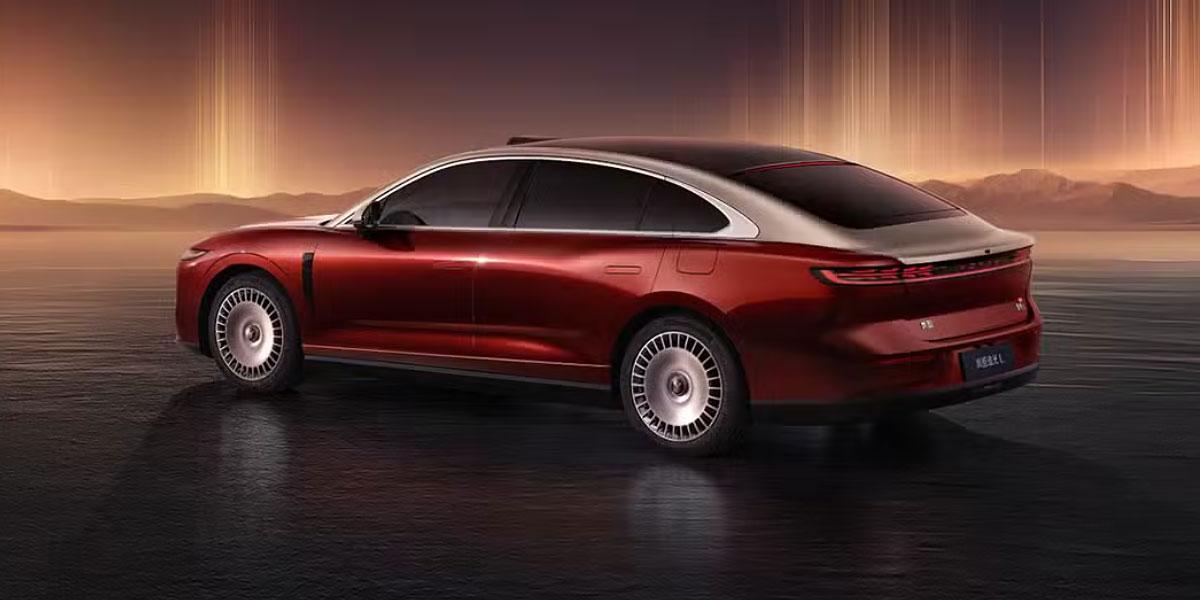 Voyah Passion L: Rückansicht