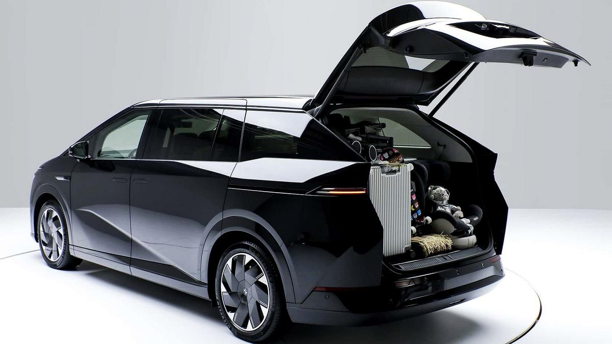 Xpeng X9 EV: Gepäckraum