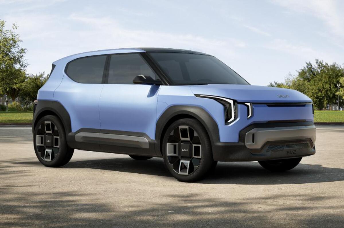 Kia EV2: Ansicht von rechts