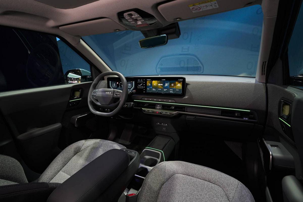 Kia EV2: Innenraum und Infotainment