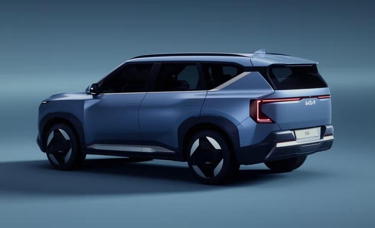 Kia EV5: Rückansicht