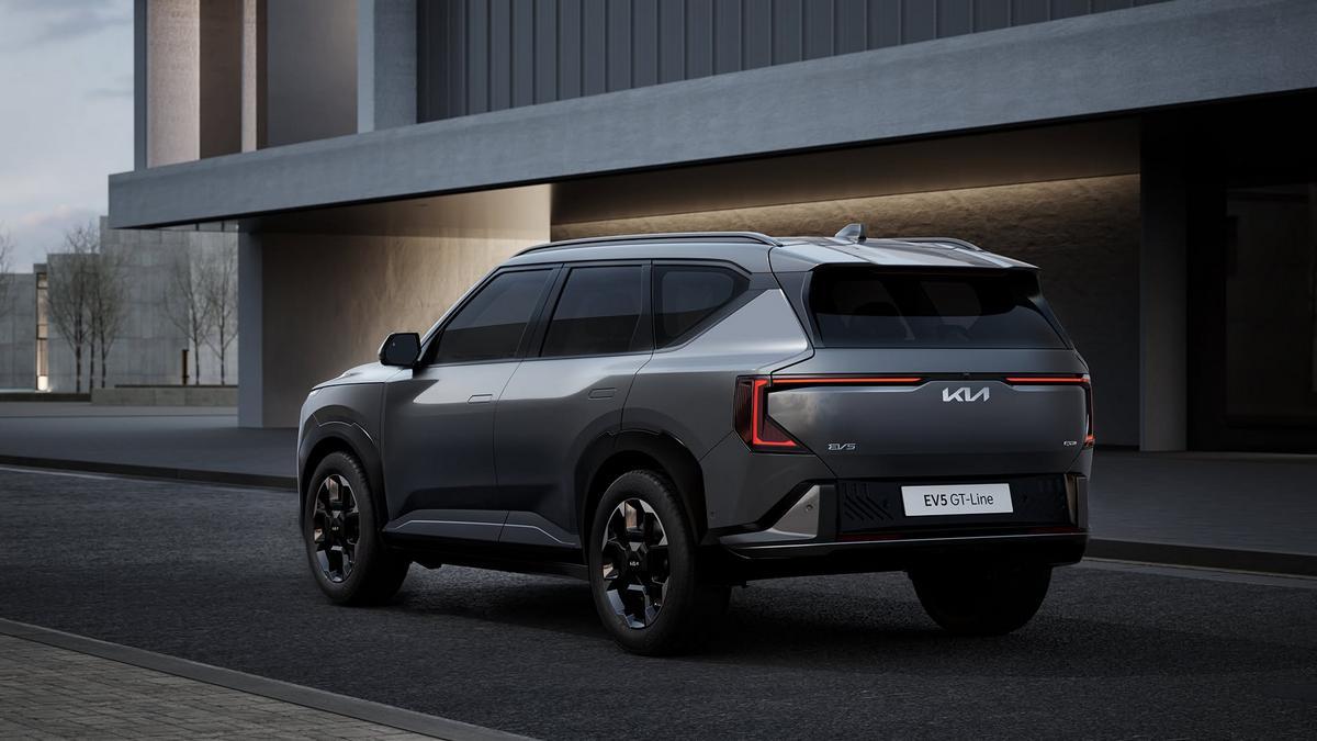 Kia EV5: Rückansicht