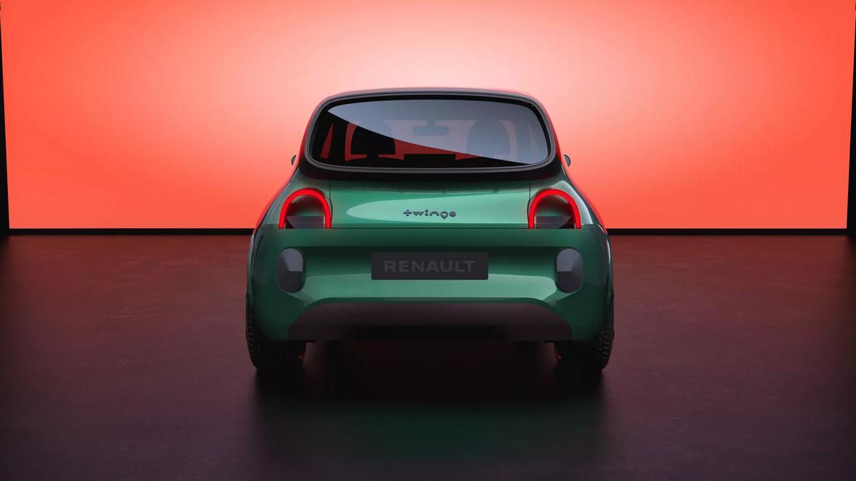 Renault Twingo E-Tech: Rückansicht