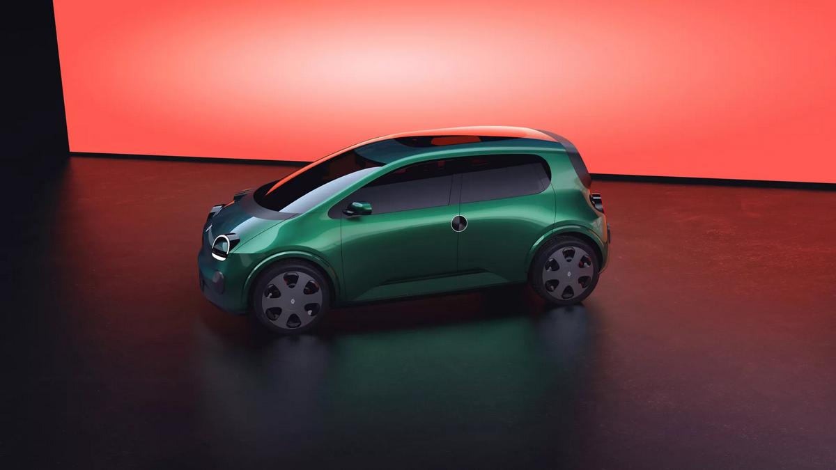 Renault Twingo E-Tech: Exterieur-Design
