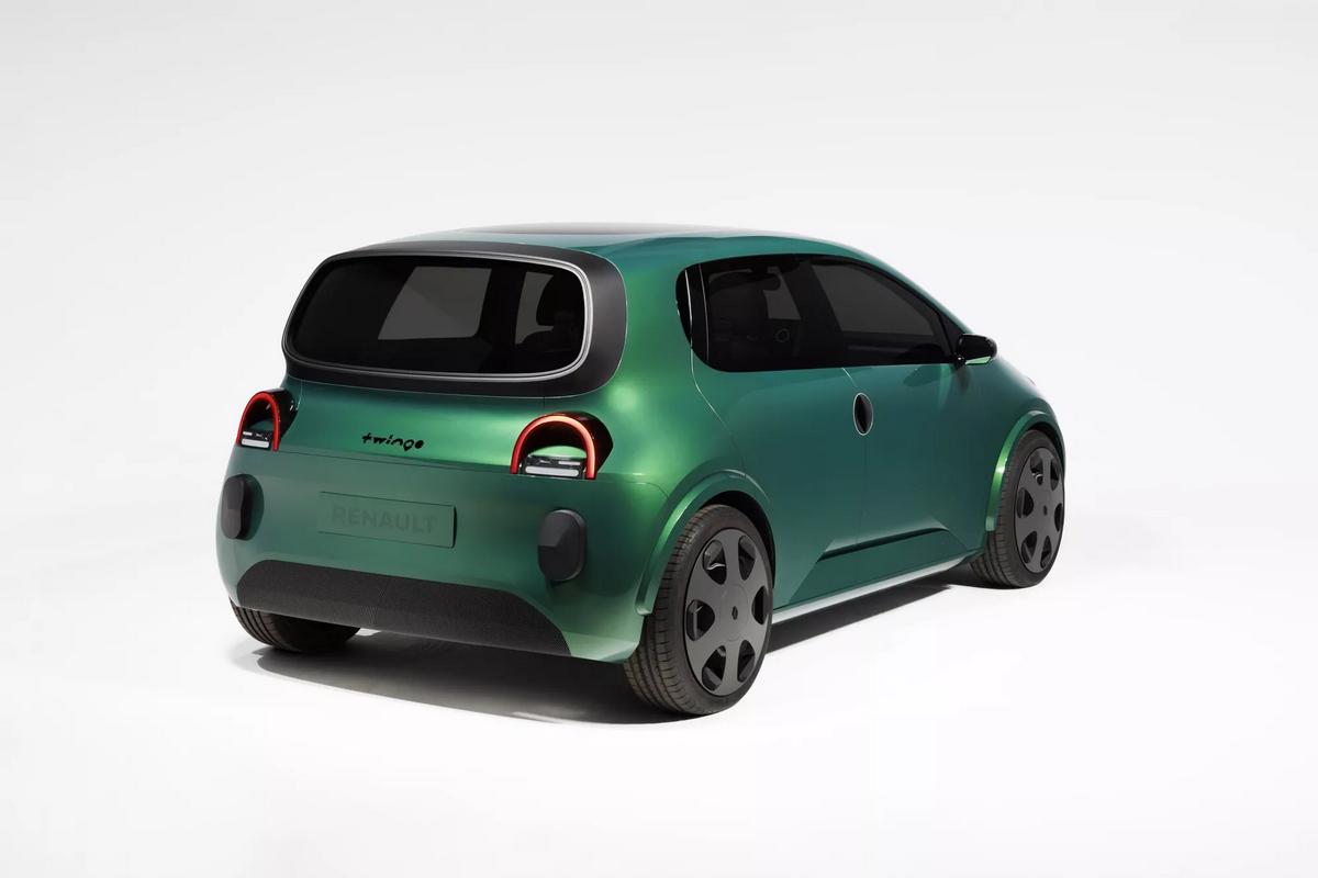Renault Twingo E-Tech: Ansicht von rechts