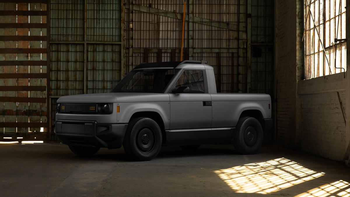 Slate Truck: Ansicht von links