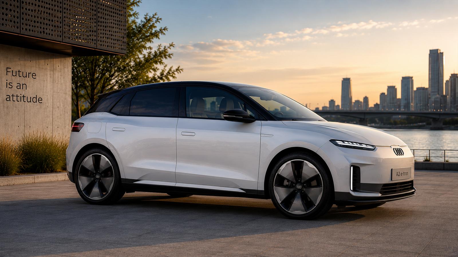 Audi A2 e-tron: Werden 400 Volt beim Schnellladen zum Nachteil