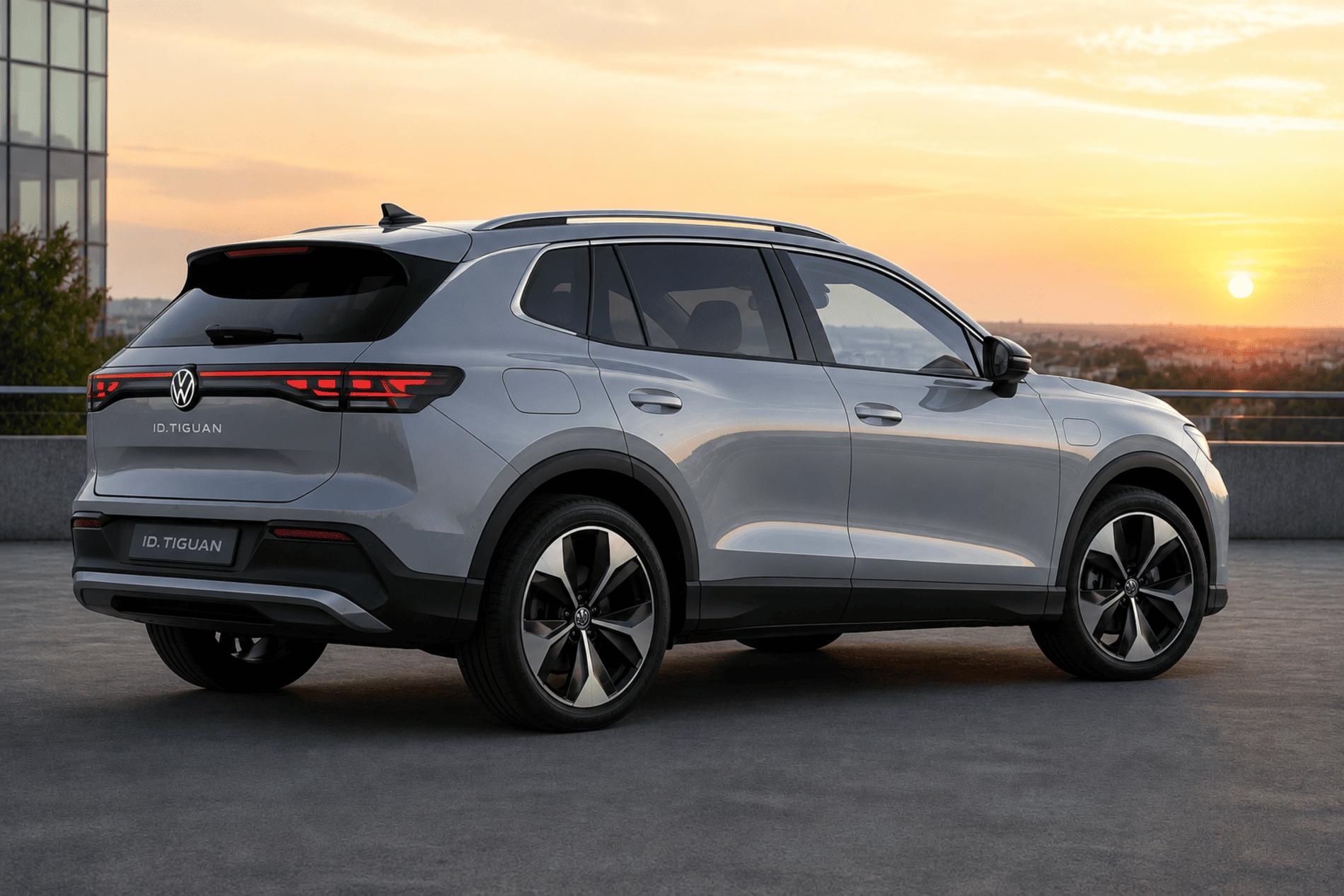 VW ID. Tiguan: Ansicht von rechts