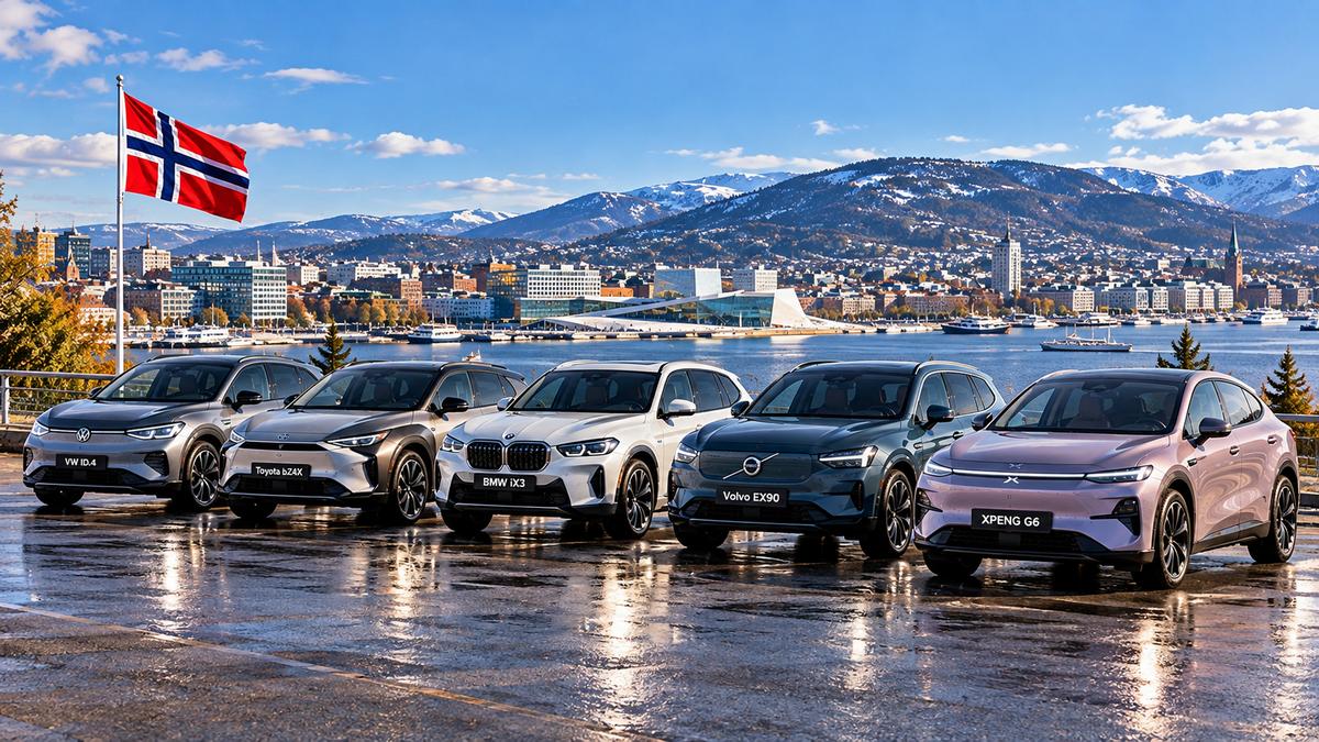 Chinesische E-Autos erobern Norwegen: XPENG G6 erstmals in den Top 5