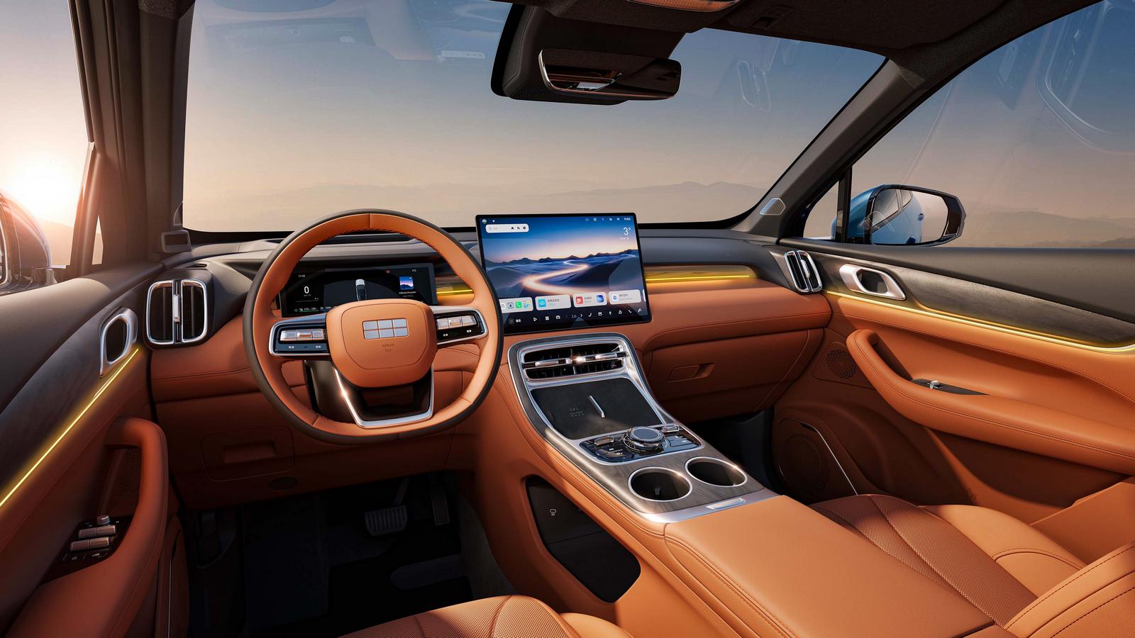 Geely Galaxy M7 Voyager: Innenraum und Infotainment