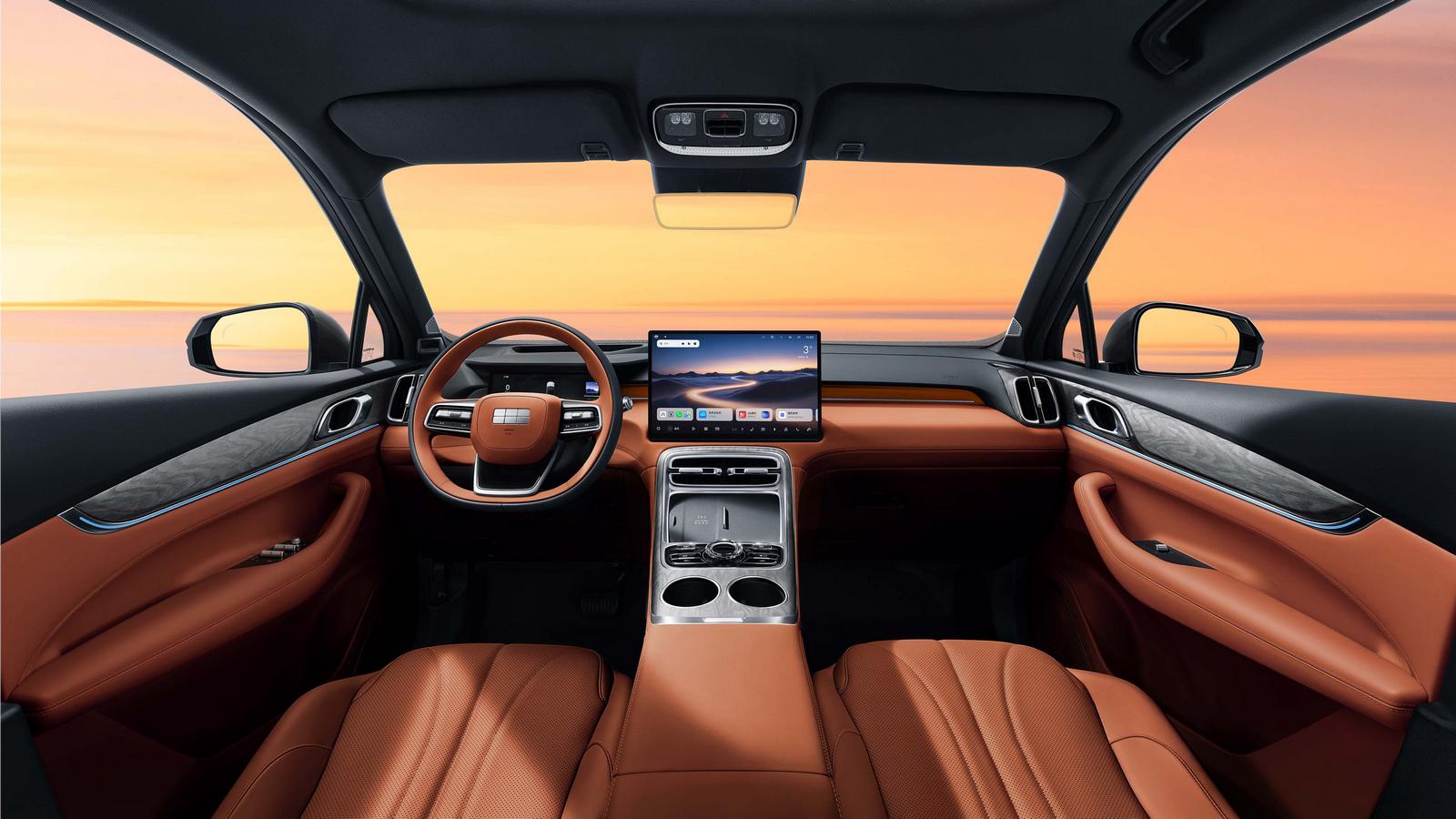 Geely Galaxy M7 Voyager: Interieur und Infotainment