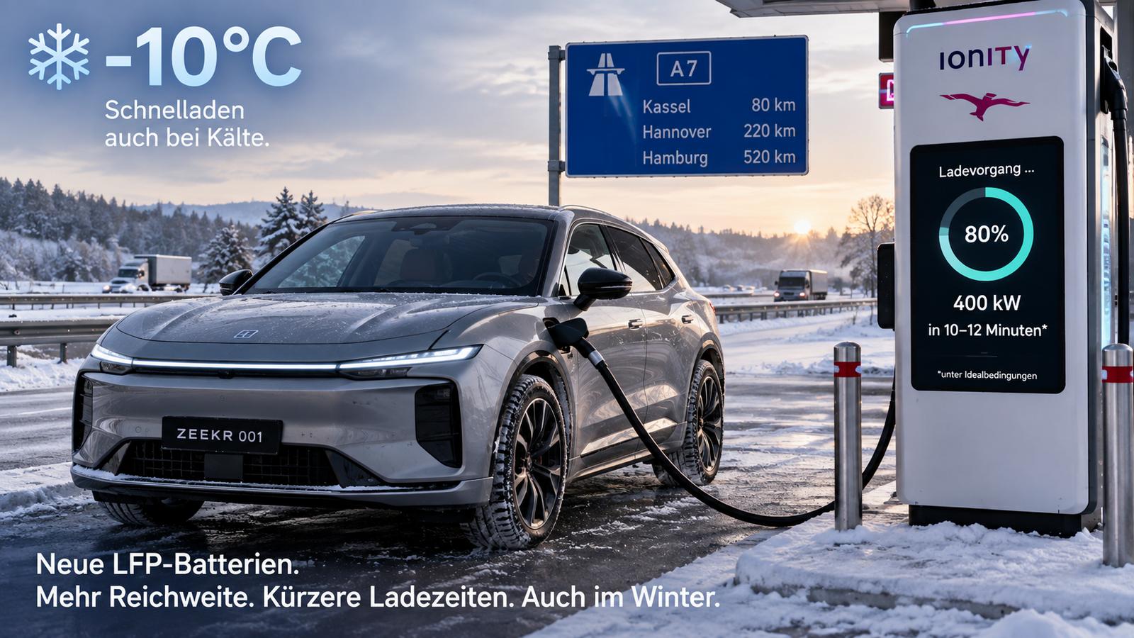 LFP und NMC im Winter