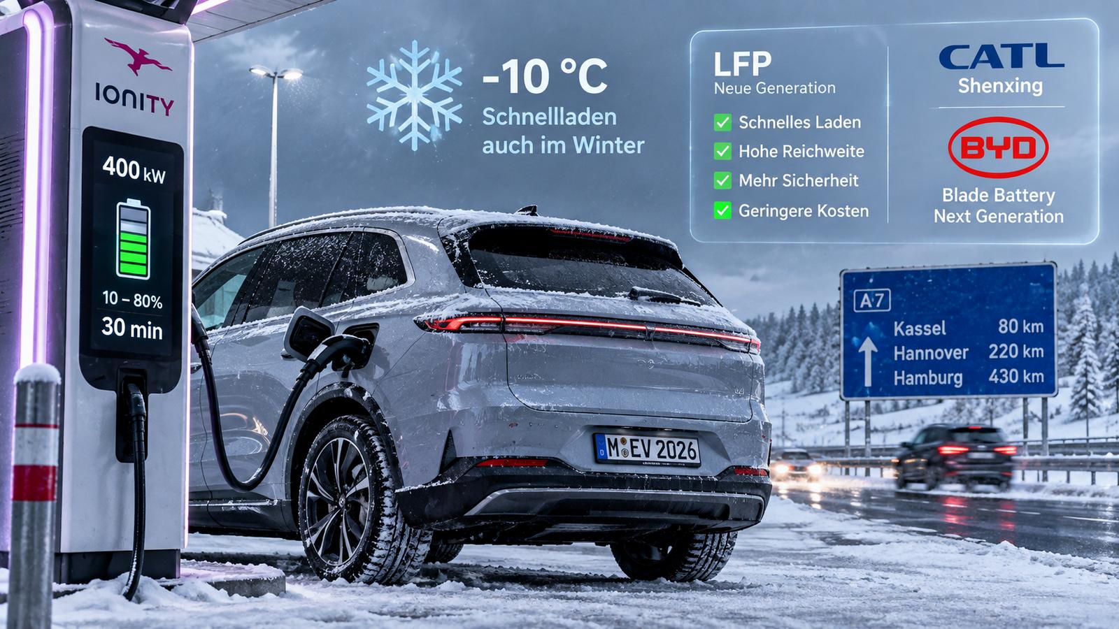 LFP-Batterietechnik für Elektroautos