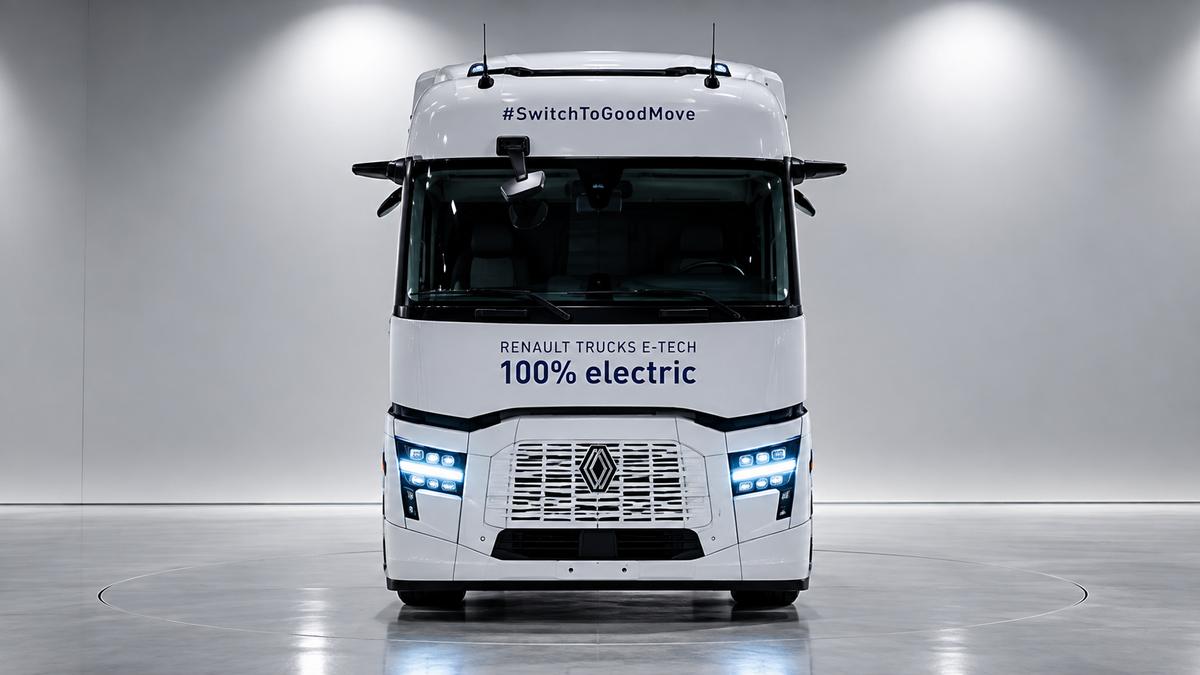 Renault E-Tech T 780: Vorderansicht