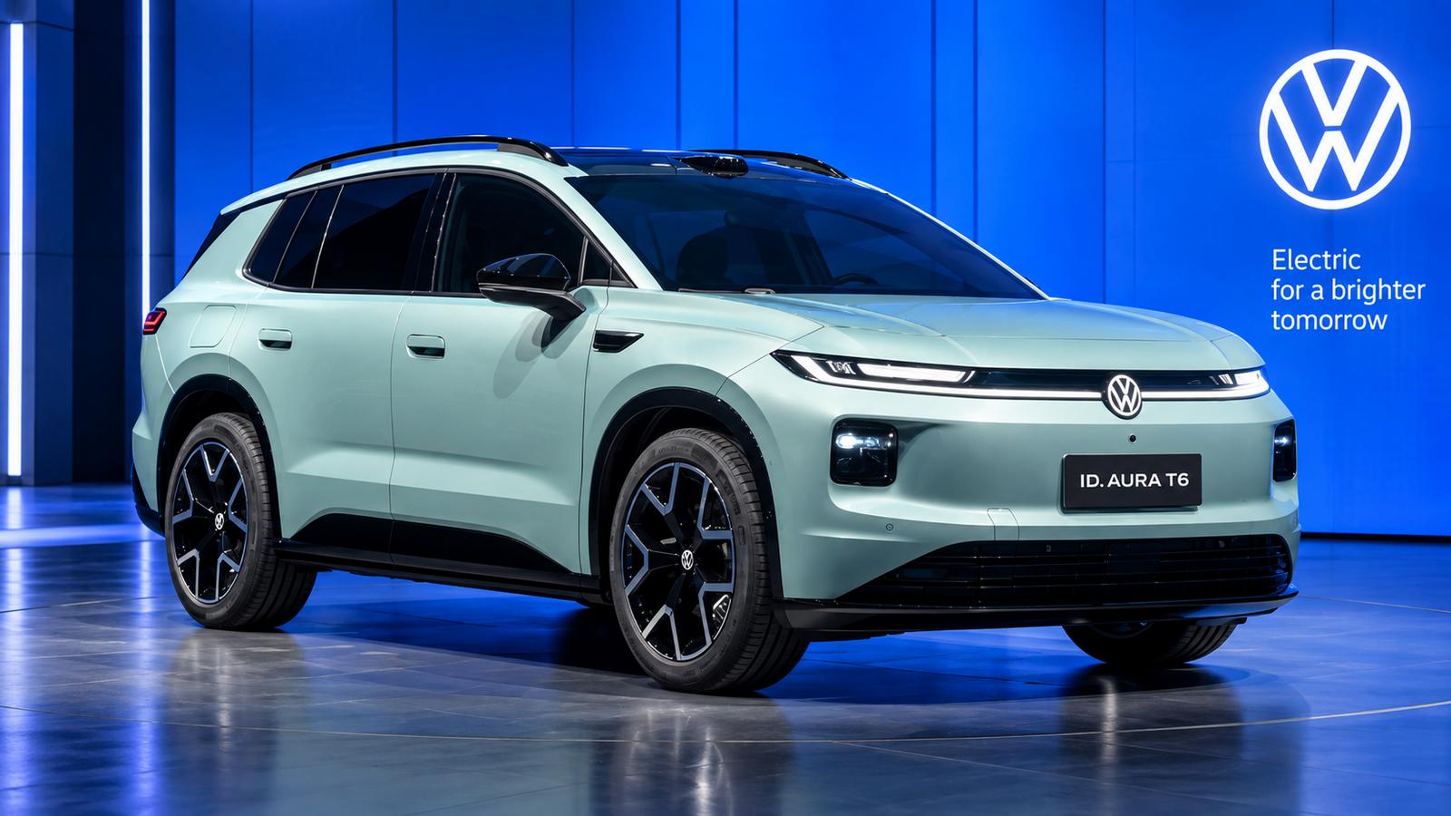 Volkswagen ID. AURA T6 auf der Messe