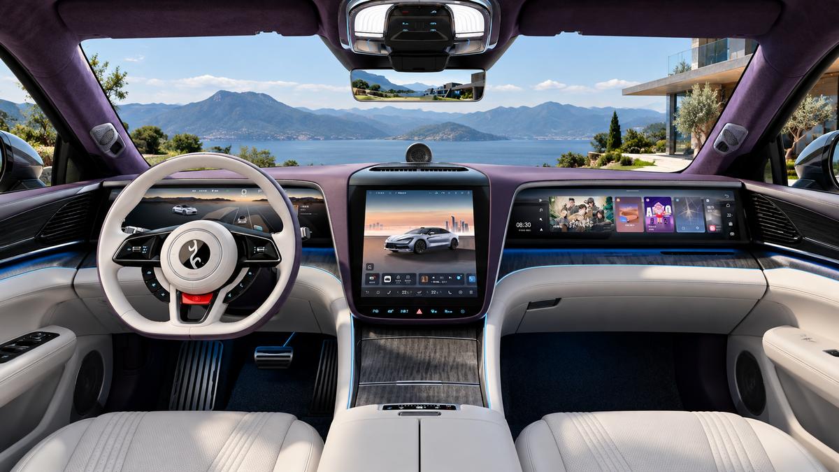 Yangwang U7: Innenraum und Infotainment