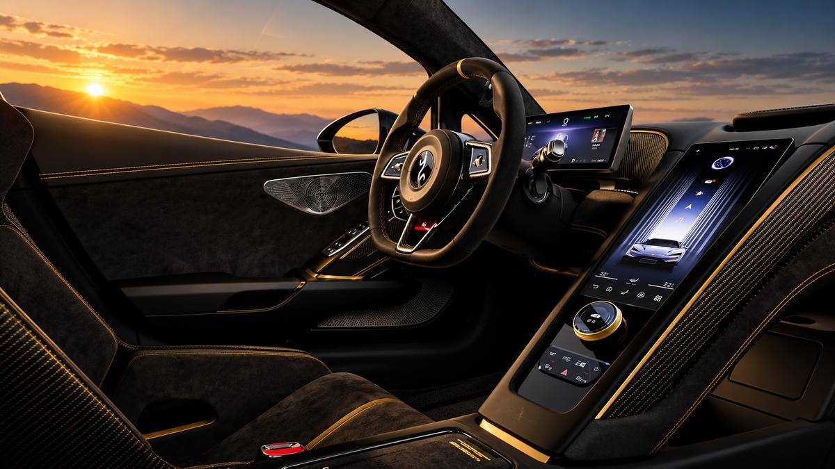 Yangwang U9 Xtreme: Innenraum und Infotainment
