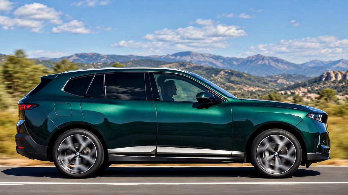 BMW X5: Ansicht von rechts