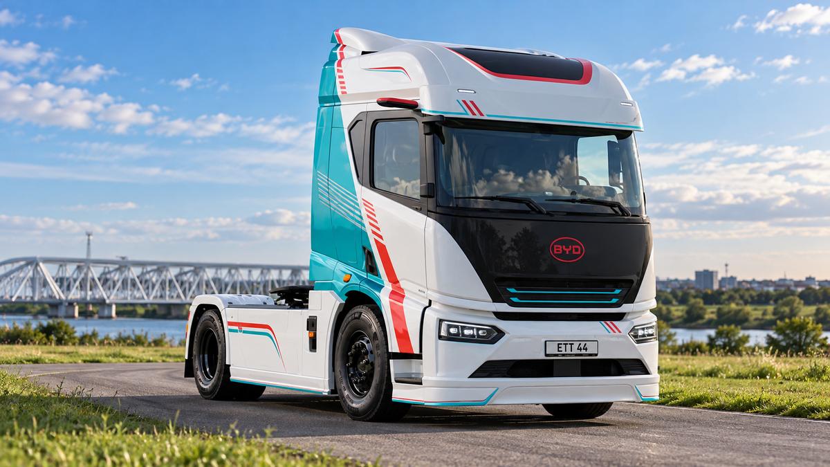 BYD ETT 44: Ansicht von rechts