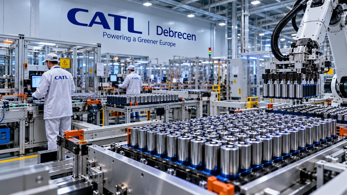 CATL startet 100-GWh-Werk