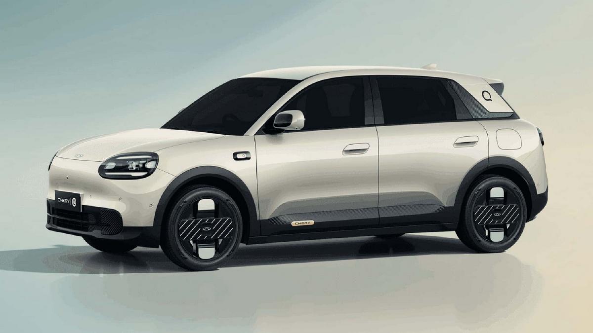 Chery Q: Ansicht von links