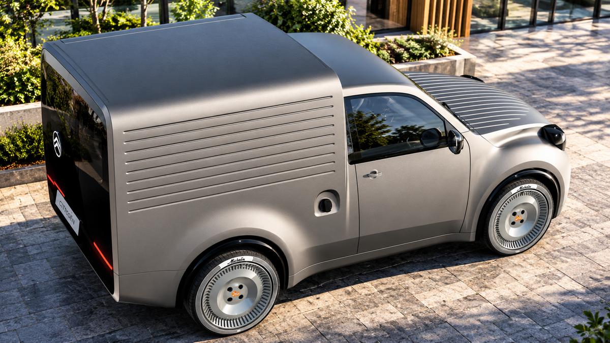 Citroën 2 CV Fourgonnette 2026: Die Ente kehrt als Elektro-Transporter ...