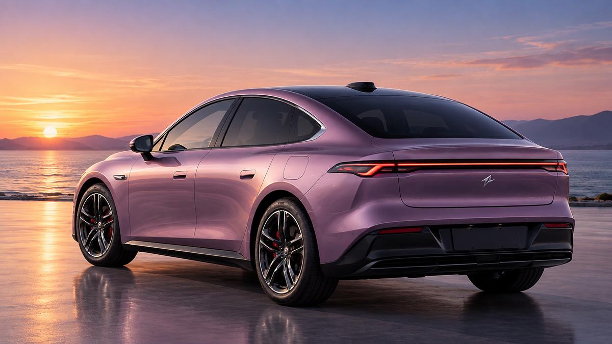 Dongfeng Yipai 007: Rückansicht