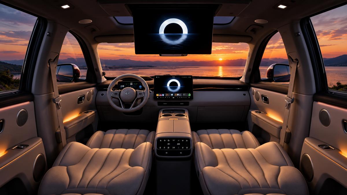 Dongfeng Yipai M8 Tianyuan: Innenraum und Infotainment