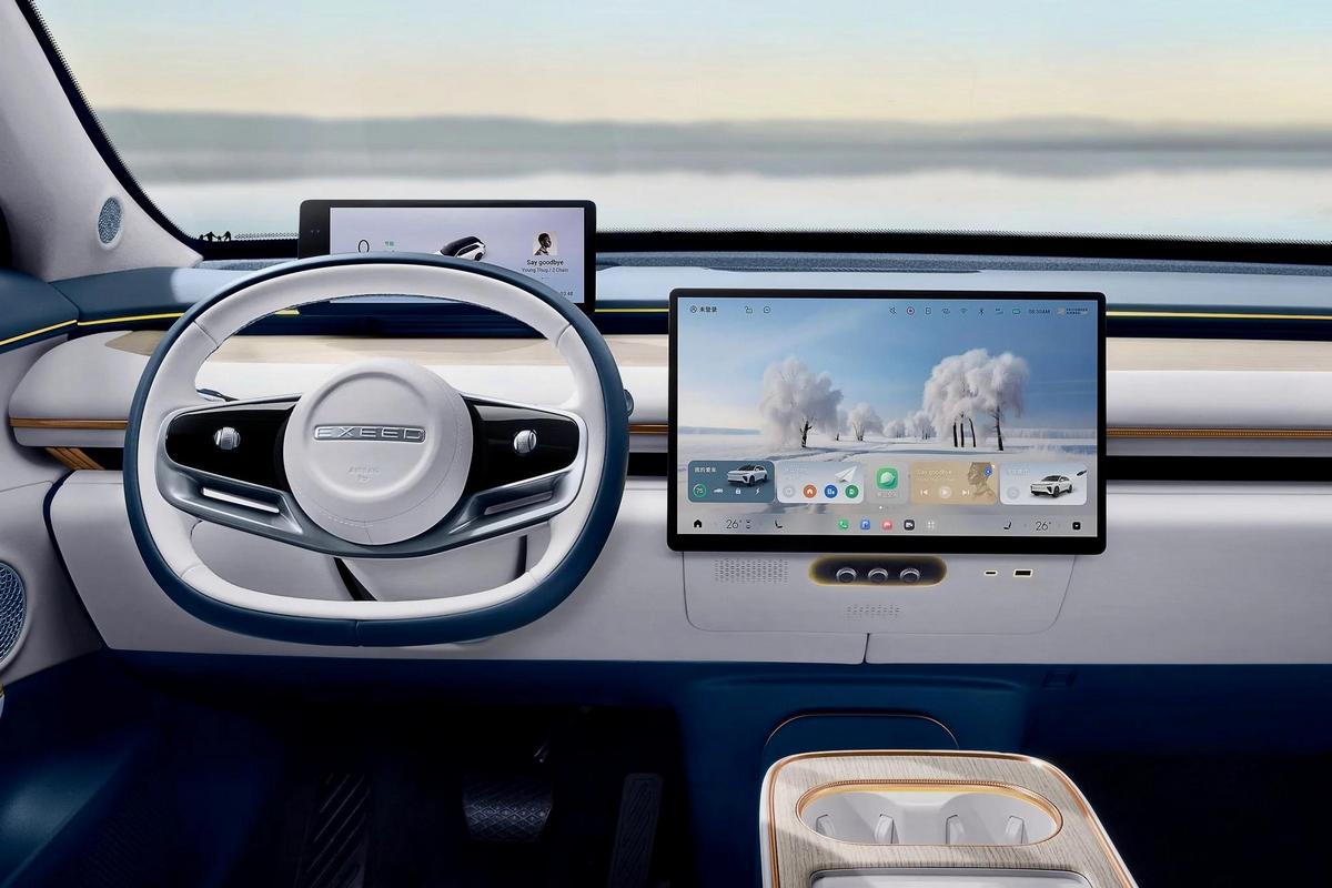 EXEED ES GT: Innenraum und Infotainment