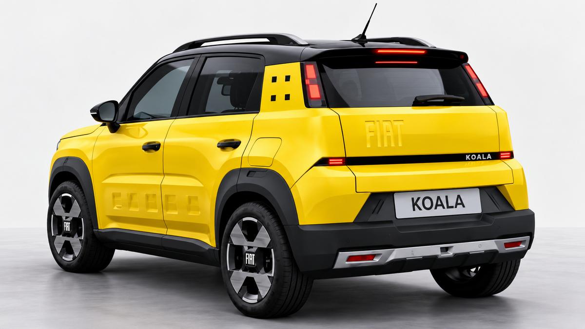 Fiat Koala: Rückansicht