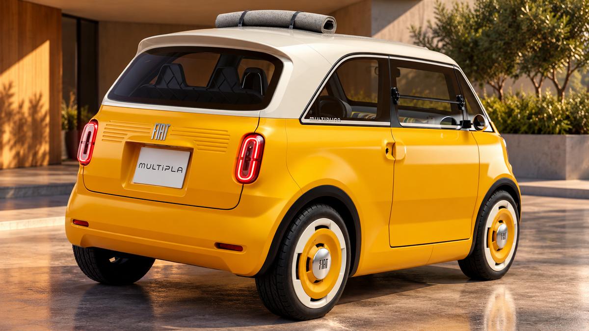 Fiat Multiplina: Rückansicht