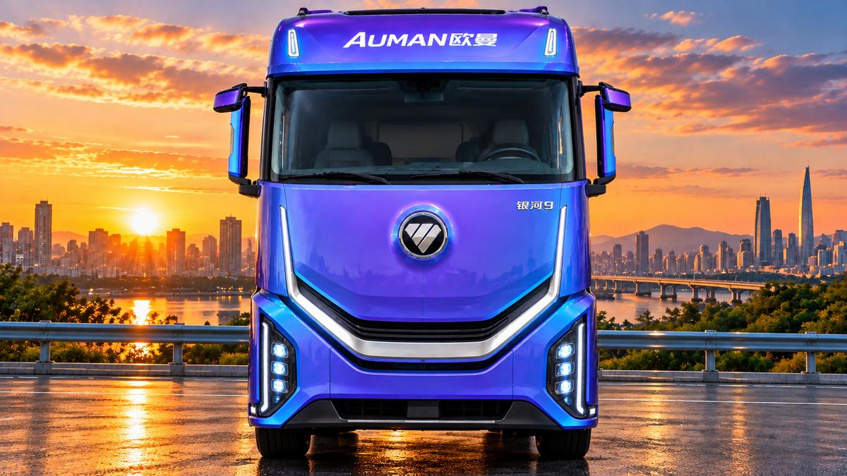 Foton e-Auman 18t: Vorderansicht
