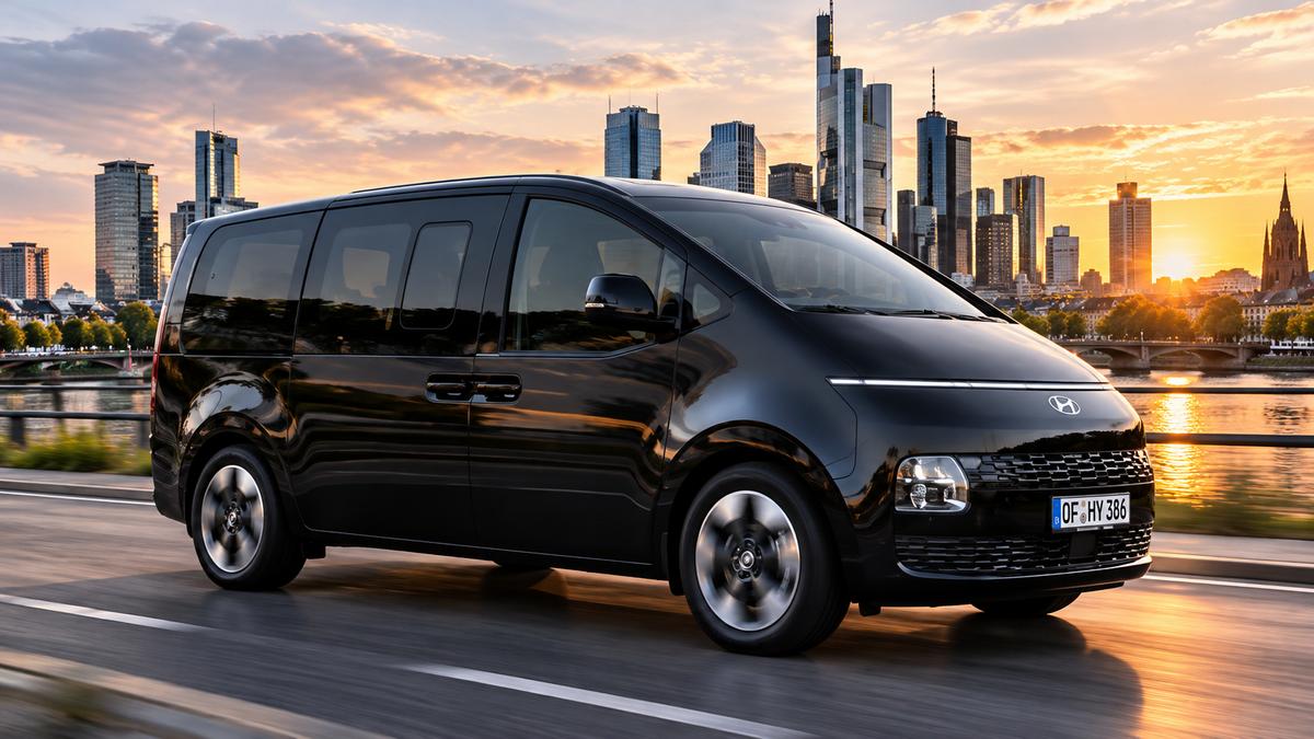 Hyundai Staria Cargo Electric: Ansicht von rechts