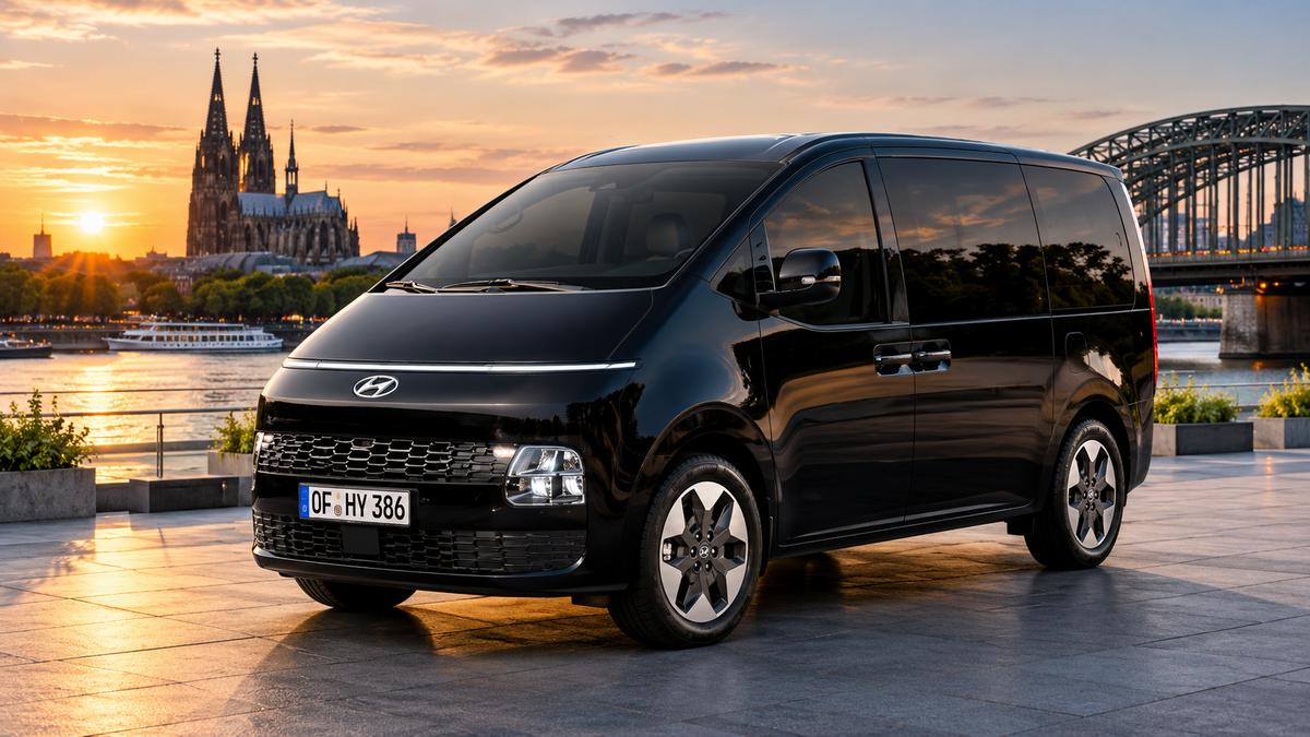 Hyundai Staria Cargo Electric: Ansicht von links