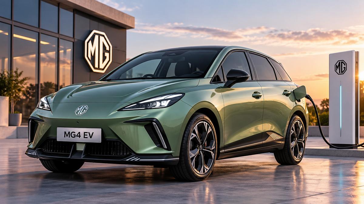 MG4 EV: Ansicht von links