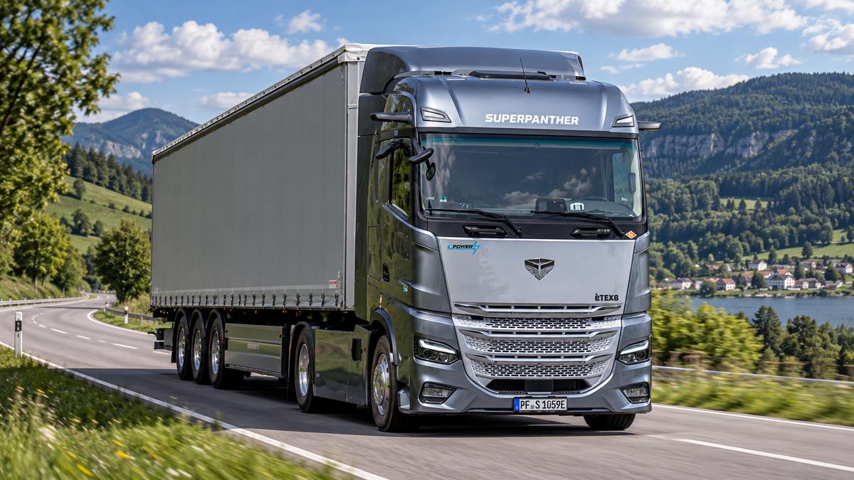 SuperPanther eTopas 600: Vorderansicht